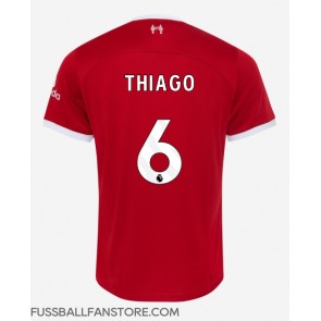 Liverpool Thiago Alcantara #6 Replik Heimtrikot 2023-24 Kurzarm